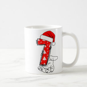 Number 7 Matching 67 Meme Christmas Costume Men Wo Coffee Mug