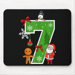 Number 7 Matching 67 Meme Christmas Costume Men Wo Mouse Mat