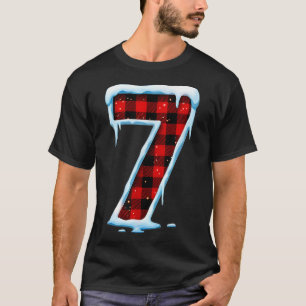Number 7 Matching 67 Meme Christmas Costume Men Wo T-Shirt