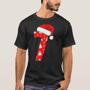 Number 7 Matching 67 Meme Christmas Costume Men Wo T-Shirt