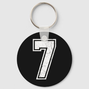 Number 7 Matching 67 Meme Costume Men Women Kids Key Ring