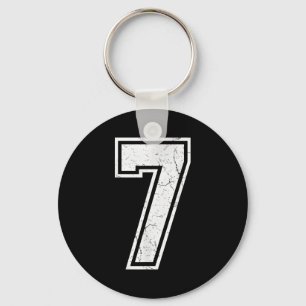 Number 7 Matching 67 Meme Costume Men Women Kids Key Ring