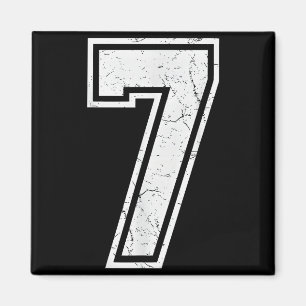 Number 7 Matching 67 Meme Costume Men Women Kids  Magnet