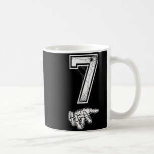 Number 7 Matching 67 Meme Couples Halloween Costum Coffee Mug