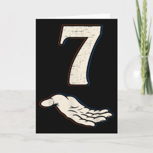 Number 7 Matching 67 Meme Halloween Costume Men Wo Card