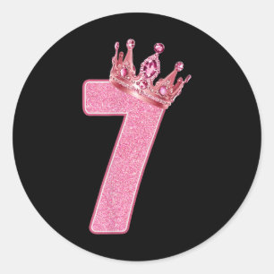 Number 7 Matching 67 Meme Halloween Costume Men Wo Classic Round Sticker