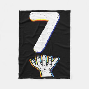 Number 7 Matching 67 Meme Halloween Costume Men Wo Fleece Blanket
