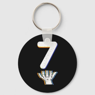 Number 7 Matching 67 Meme Halloween Costume Men Wo Key Ring