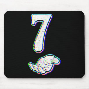 Number 7 Matching 67 Meme Halloween Costume Men Wo Mouse Mat
