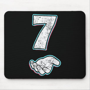 Number 7 Matching 67 Meme Halloween Costume Men Wo Mouse Mat