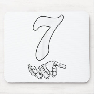 Number 7 Matching 67 Meme Halloween Costume Men Wo Mouse Mat