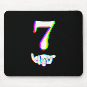 Number 7 Matching 67 Meme Halloween Costume Men Wo Mouse Mat