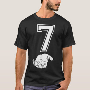 Number 7 Matching 67 Meme Halloween Costume Men Wo T-Shirt