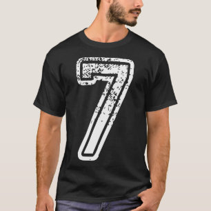 Number 7 Matching 67 Meme Halloween Costume Men Wo T-Shirt