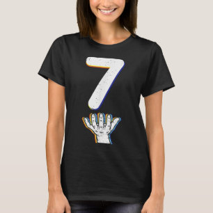Number 7 Matching 67 Meme Halloween Costume Men Wo T-Shirt