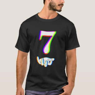 Number 7 Matching 67 Meme Halloween Costume Men Wo T-Shirt