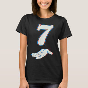 Number 7 Matching 67 Six Seven Meme Couple Hallowe T-Shirt