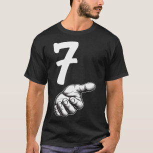 Number 7 Matching Duo 67 Meme Gen Alpha Slang Hall T-Shirt