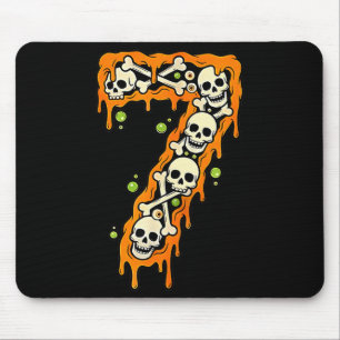 Number 7 Six Seven 6 7 Meme Funny Design Couples H Mouse Mat