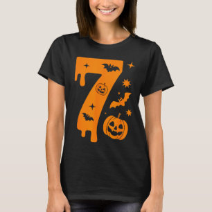 Number 7 Six Seven 6 7 Meme Funny Design Couples H T-Shirt