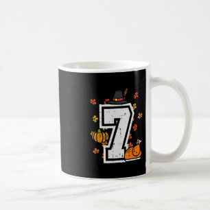 Number 7 Thanksgiving 6 7 Matching 67 Meme Men Wom Coffee Mug