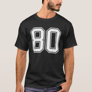 Number 80 Fan Player Jersey Style 80 Men Women Kid T-Shirt