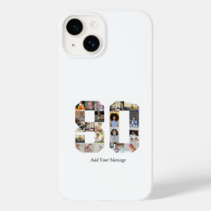 Number 80 Photo Collage Case-Mate iPhone 14 Case