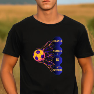 Number 8 Strikes: The Soccer Enthusiast’s Choice T-Shirt