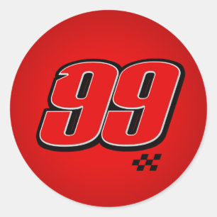 Number 99 - Sticker