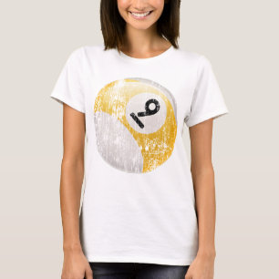NUMBER 9 BILLIARDS BALL - ERODED AND AGED T-Shirt