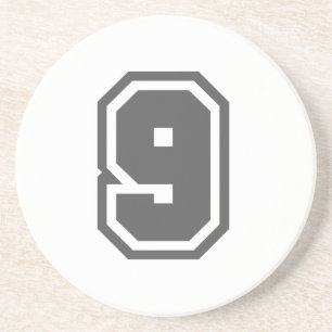 Number 9 coaster