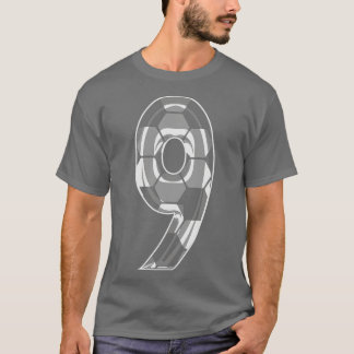 Number 9 Jersey 9 Mum Player Fan T-Shirt