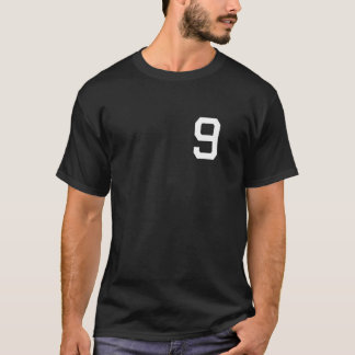 Number 9 On Front T-Shirt