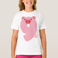 Number 9 Pig Animal Theme 9 Year Old Kids Girls
