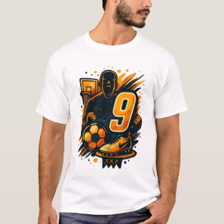 Number 9 Sports Energy Tee – Basketball & Soccer V