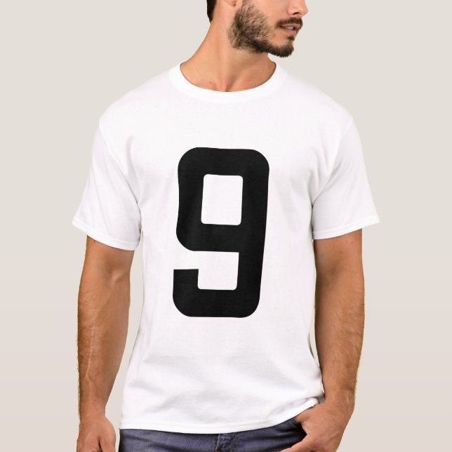 NUMBER 9 T-Shirt (Front)