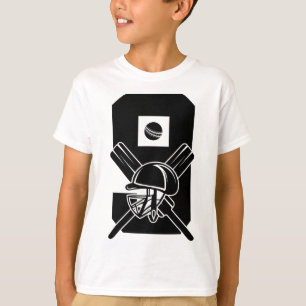 Number 9 Years Cricket 9th Birthday T-Shirt