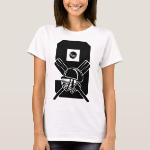 Number 9 Years Cricket 9th Birthday T-Shirt