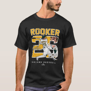 Number And Portrait Brent Rooker Oakland T-Shirt
