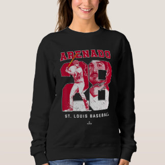 Number and Portrait Nolan Arenado St Louis MLBPA 1 Sweatshirt