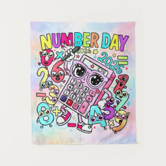 Number Day 2026 Colourful Maths Banner for Schools Tapestry
