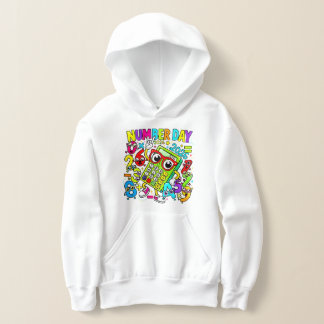 Number Day Kids Hoodie | Fun Maths School Hoodie