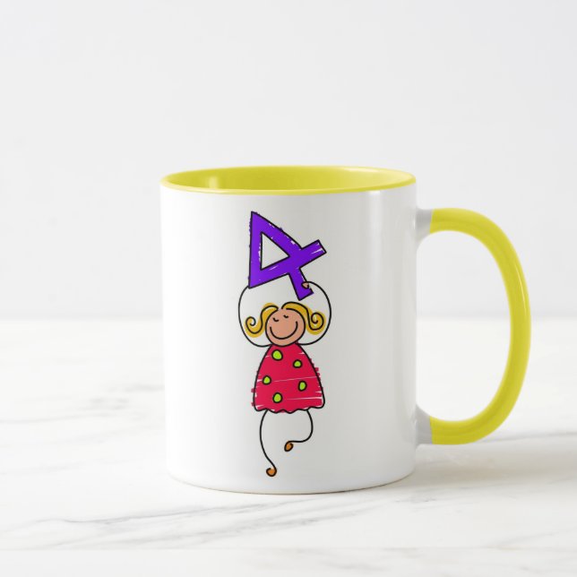 Number Four Kid Mug (Right)