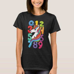 Number Learning calculator costume matc day Math O T-Shirt
