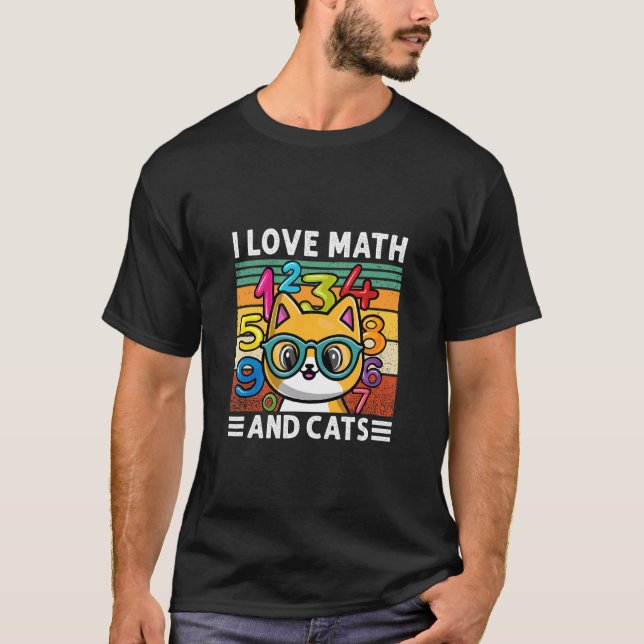 Number Learning calculator costume matc day Math O T-Shirt (Front)