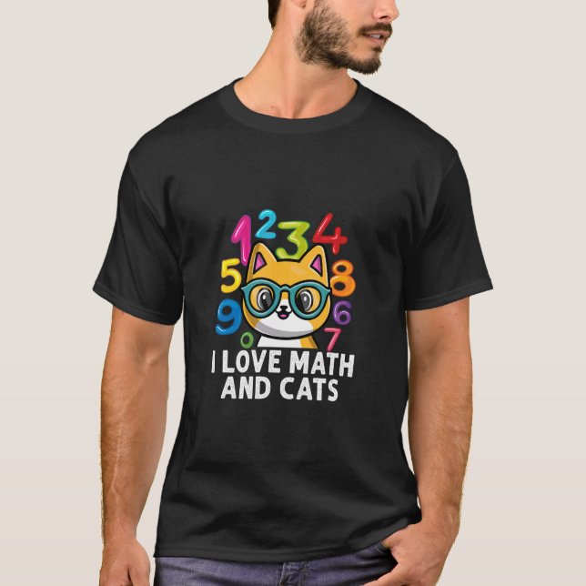 Number Learning calculator costume matc day Math O T-Shirt (Front)