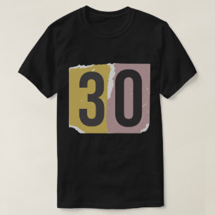 Number Magazine Ransom 30 T-Shirt