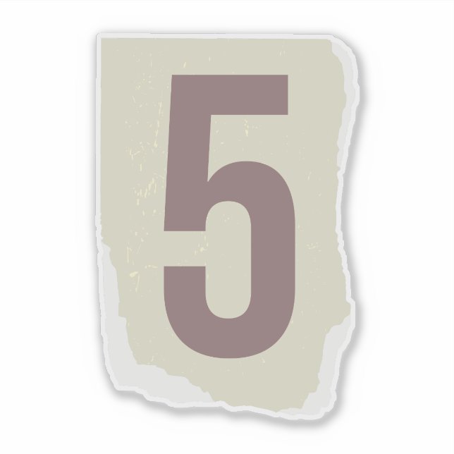 Number Magazine Ransom 5 (Front)