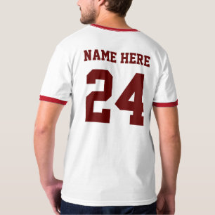 NUMBER NAME TYPOGRAPHY CUSTOM PERSONALIZE T-Shirt