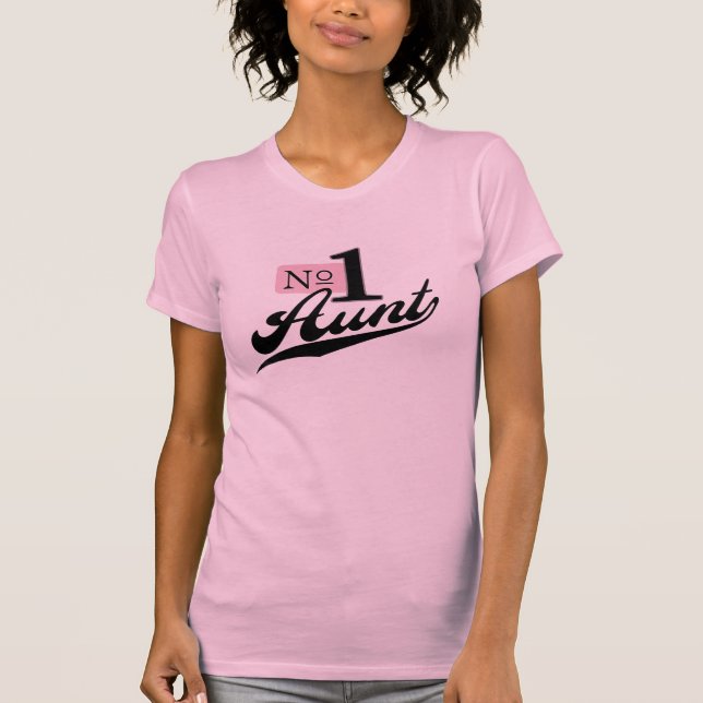 Number One Aunt T-Shirt (Front)